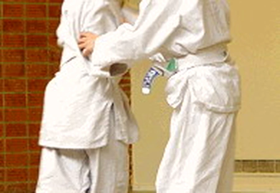 Kinderen tijdens martial arts training